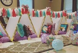 Kids birthday party Fate - Slumbertopia