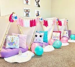 Kids birthday party Fate - Slumbertopia