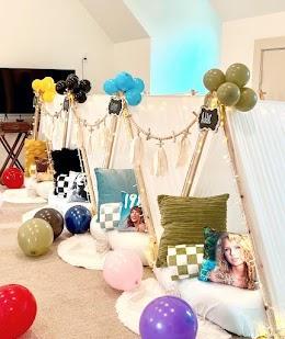 Kids birthday party Fate - Slumbertopia