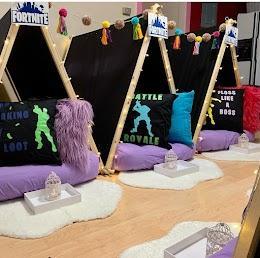 Kids birthday party Fate - Slumbertopia