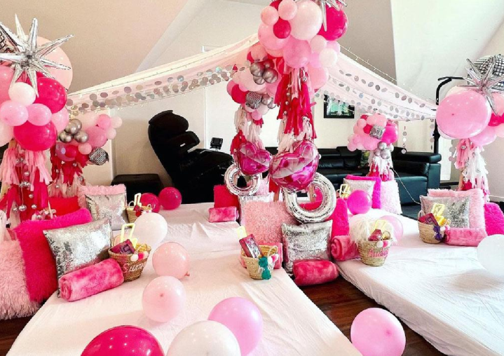 Slumbertopia: Elegant Canopies for Unforgettable Kids' Parties in Dallas!